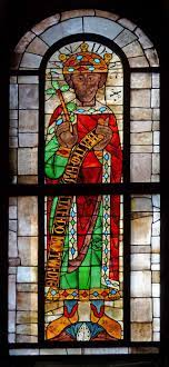 From Wikiwand King David From Augsburg Cathedral Late 11th Century One Of A Series Of Prophets That Medieval Stained Glass Stained Glass Art Romanesque Art