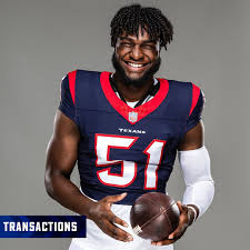 We have signed draft pick Will Anderson Jr.