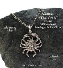 Shop the cancer zodiac pavé crystal charm at alex and ani. Sterling Silver Cancer Charm Cancer Zodiac Jewelry The Crab