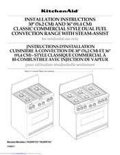 kitchenaid ykdrp707rs00 manuals