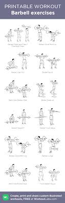 Barbell Exercises My Visual Workout Created At Workoutlabs