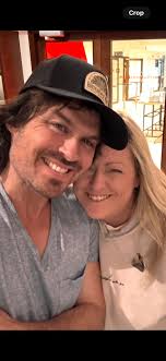 Soon as she walked in for her photo he laughed and told her how much he  loved her shirt! Later when she met Ian he laughed so hard, took a photo and