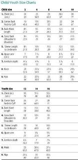 13 best size chart for kids images size chart for kids