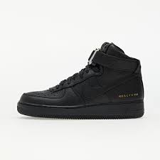 Follow to keep up with nike's hottest new kicks follow us @airforce1nike and tag us to get featured. Men S Shoes Nike X Alyx Air Force 1 High Black Black Metallic Gold
