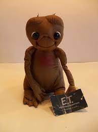 E T The Extra Terrestrial Soft Faux Leather Figure Et E T Style 4703 Kamar Handmade Leatherette Stuffed Toy With Tag Soft Faux Leather Faux