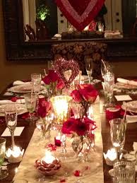 Also, use appropriate taper, pillar, or votive candles in the center of your dining table. Valentine Dinner Decoration Ideas Novocom Top