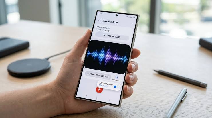 Samsung One UI 9 Leak: Galaxy AI Transforms Voice Recorder - NPowerUser