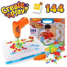 Nunca encontrarás publicidades molestos en nuestra aplicación. Syosin Taladro Juguete Desmontable Bricolaje Bloques Construccion Con Motricidad Fina Destornillador Kit Mosaico Infantiles Juegos Creativos Regalos Para Ninos 3 4 5 6 7 Anos 144 Piezas Mosaicos Con Rejilla Juguetes Y Juegos Appytherapy Com