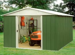 Yardmaster 9 4 X 9 4 Ft Apex Metal Roof Shed In Shed Apex Shed Metal Roof