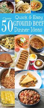 Quick And Easy Family Friendly Dinner Ideas Using Ground Beef Dinner With Ground Beef Recipes Using Ground Beef Beef Dinner