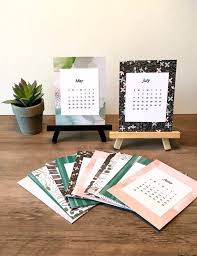 Mini 2020 2021 Desk Calendar Desk Accessories Office Decor Etsy In 2020 Diy Calendar Diy Desk Calendar Mini Calendars