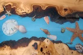At the end of this article, i provide you with a free resin calculator for your next project, so be sure to download a copy before you go. Ocean Tables For Sale Epoxy Resin Art Tables 1 000 Water Scenes