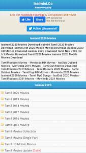 We've rounded up the best video downloader software and apps, so you can watch youtube videos, new movies and tv shows even when you're offline. Tamilrockers Com Isaimini 2021