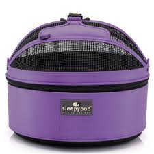 Buy sleepypod air, one size at amazon uk. Sleepypod Medium True Violet Limited Edition Pet Carrier Mobile Pet Bed Buy Online In Andorra At Andorra Desertcart Com Productid 65796653