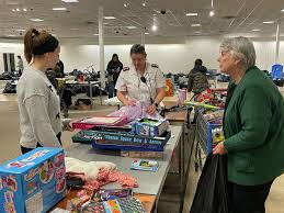 Salvation Army in Big Rapids Michigan donates toys through Angel Tree