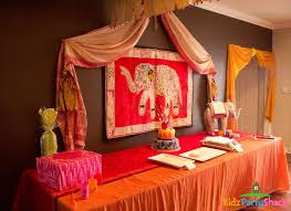Most indian art is colorful and intricate by nature, meaning a little goes a long way. First Birthday Party Ideas India Novocom Top