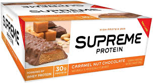 Now you can have it all with supreme protein. Amazon Com Supreme Protein Bar Caramel Nut Chocolate 30g Protein 3 38 Ounce Bars Pack Of 12 Health Personal Care