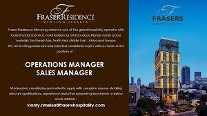 Job Jobs Jobsearch Jobshiring Jobsinterview Jobseeker Jobvacancy Hotelier Hoteliers Hotelierlife Hotelierindonesia Hi Fraser Residence Fraser Hotel