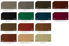 Sansin Exteriors Colors Guide