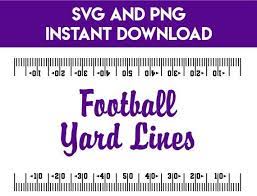 Football Yard Lines File For Turf Tumbler Downloadable Svg And Png Svg Things To Sell Lines