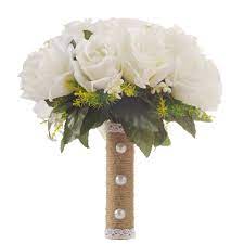 However, these are the standard prices you could expect to pay for wedding cakes from walmart. Coolmade Wedding Bouquet Big Size White Bridesmaid Bouquet Bridal Bouquet Artificial White Rose Flowers For Wedding Party And Church Walmart Com Walmart Com