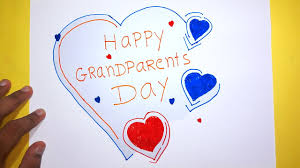 Download Happy Grandparents Day Greeting Drawing For Kids Youtube