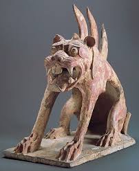 Tomb Guardian Zhenmushou Period Northern Wei 386 534 Northern Qi 550 577 Dynasty Date Mid To Late 6th Century Culture Chin Art History Art Ancient Art
