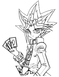 These are download links for the japanese raws of every yugioh full color bunkoban volume, (basically larger volumes that turn the original 38. Coloring Page Yu Gi Oh Coloring Pages 99 Monster Coloring Pages Coloring Pages For Kids Cartoon Coloring Pages