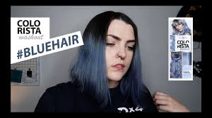 L'oréal paris hair colour is more than a science it's an art. L Oreal Colorista Bluehair Dying My Hair Blue Youtube