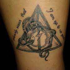145 Most Magical Harry Potter Tattoos You Ll Want To See Spiritustattoo Com Harry Potter Tattoos Slytherin Tattoo Deathly Hallows Tattoo