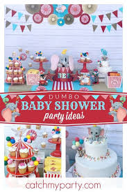 Dumbo Baby Shower Dumbo Baby Shower Catch My Party Dumbo Baby Shower Dumbo Birthday Party Disney Baby Shower