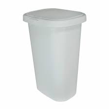 Kitchen Hinged Lid Trash Can