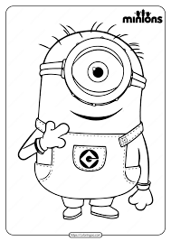 Printable Minions Carl Pdf Coloring Page In 2020 Minion Coloring Pages Minion Sketch Minion Art