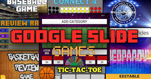How do you make a jeopardy game on google slides. Roombop Blog 8 Google Slide Game Templates To Use In Your Class