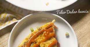 2 buah wortel, iris miring. 479 Resep Telur Dadar Buncis Enak Dan Sederhana Ala Rumahan Cookpad