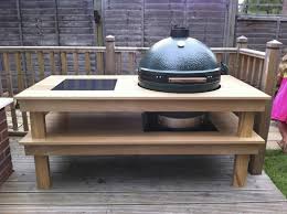 Xl Big Green Egg Table Plans Big Green Egg Table Plans Big Green Egg Table Big Green Egg Outdoor Kitchen