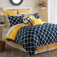 Navy blue and yellow bedroom decor. Navy Blue And Yellow Bedroom Novocom Top