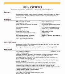 To help you out we created some of the responsibilities of food and. Food And Beverage Captain Resume Example Company Name Lyons Illinois