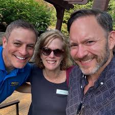 What a day at @grand_viewlodge !!! Such fun to meet so many listeners and  do our broadcast live from here. Alyssa said she always feels so peaceful  and nostalgic here