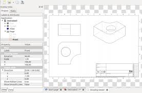 Zeichnung Ansicht Freecad Documentation