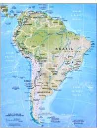 Where are the major physical features and nations of latin america located? Geography For Kids South America Flags Maps Industries Culture Of South America