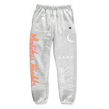 printed on champion sweatpants click here for a size chart