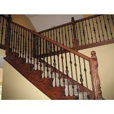 Shop House Of Forgings Solid 44 In Satin Black Wrought Iron Versatile Stair Baluster At Lowes Com Stair Remodel Transitional Bathroom Decor Transitional House
