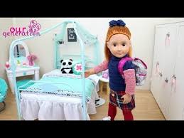 Our Generation Doll Back To School Routine Youtube In 2020 Our Generation Dolls Our Generation School Routines