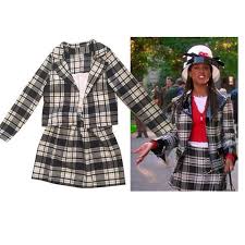Black And White Plaid Skirt And Jacket Your Place To Buy And Sell All Things Handmade Clueless Outfits Dionne Clueless Outfits Clueless Costume