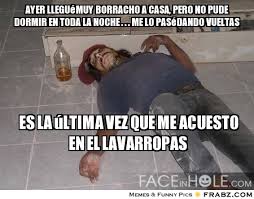 Estas personas se han pasado de copas, han bebido muchas copas de mas, tanto que hasta han. Quotes De Borrachos Quotesgram