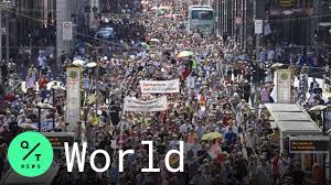 Thousands At Berlin Pandemic Freedom Day March Youtube