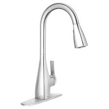 From washing dishes and utensils to filling pots for cooking, it's a piece designed to take on a full workload. Moen Kiran Kitchen Faucet With Lever Reflex System Chrome 87599 Rona