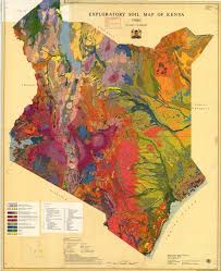 Your New Desktop Wallpaper A Gorgeous Exploratory Soil Map Of Kenya Cartography Map Topography