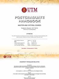 Use the search tool below to find and view important dates on a specific academic calendar. Utm Fke Pg Handbook 2017 18 Pdf Thesis Doctor Of Philosophy